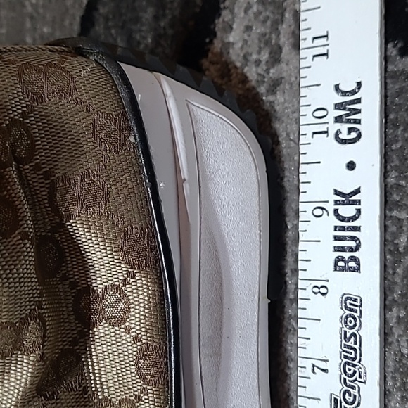 HIGH-TOP BEIGE CANVAS LACE-UP SNEAKERS - Picture 10 of 12